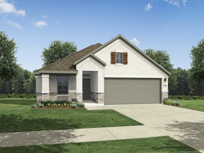New construction Single-Family house 216 Tolo Dr, Elgin, TX 78621 plan Quartz | Trinity Ranch - image