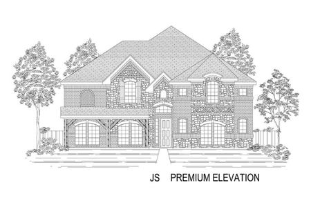 New construction Single-Family house 12515 Dove Chase Ln, Frisco, TX 75035 plan Brentwood 3R (w/Media) - image 12