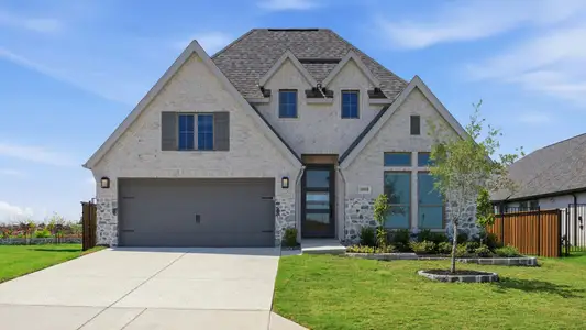 New construction Single-Family house 1001 Clearwater Dr, Lakewood Village, TX 75068 plan 2574W - image