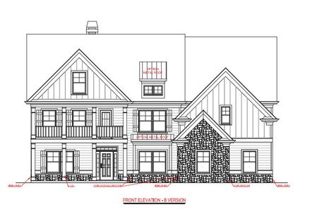New construction Single-Family house Newnan, GA 30265 plan Sterling B - image