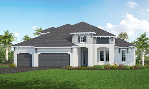 New construction Single-Family house 2618 Paradise Plum Dr, Sarasota, FL 34240 plan Santa Catalina - image