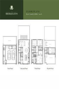 New construction Townhouse house 622 Bellemeade Avenue NW, Unit 7, Atlanta, GA 30318 plan 2590 sq. ft. - image 3
