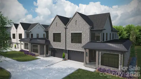 New construction Townhouse house 3200 Providence Rd, Unit 1B, Charlotte, NC 28211 - image