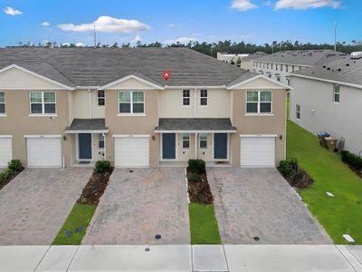 New construction Townhouse house 2798 Brie Hammock Bnd, Harmony, FL 34773 - image