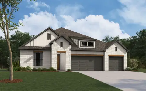 New construction Single-Family house 621 Brown Buck Ave, Justin, TX 76247 plan The Bridgeport II - image