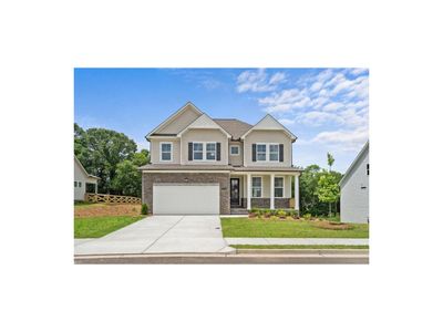 New construction Single-Family house 688 Grand Wehunt Dr, Hoschton, GA 30548 plan The Willow D - Unfinished Base - image