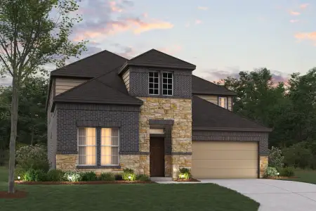 New construction Single-Family house 5412 Polina St, Aubrey, TX 76227 plan Presidio - image