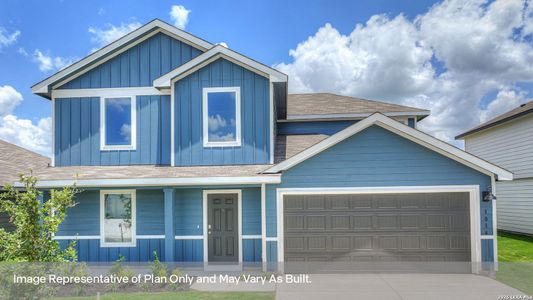 New construction Single-Family house 1107 Prince Albert, Seguin, TX 78155 plan The Callahan - image