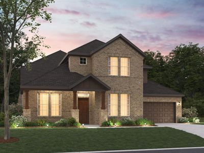 New construction Single-Family house 12605 Pallesen St, Fort Worth, TX 76131 plan Salado - Classic Series - image