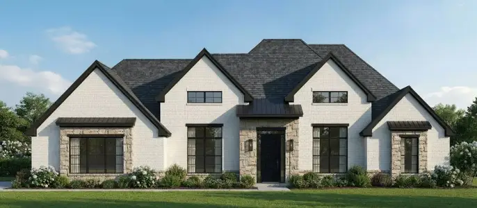 New construction Single-Family house 112 Rocky Top Rnch, Reno, TX 76020 plan The Waco - image