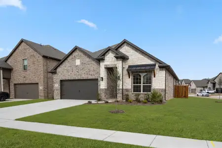 New construction Single-Family house 1021 Allegheny Ct, Burleson, TX 76028 Brimstone- photo 1 1