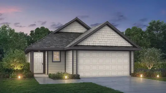 New construction Single-Family house 13670 Kit Run, Splendora, TX 77372 plan The Aspen - image