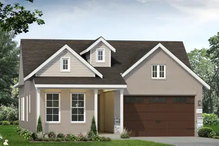 New construction Single-Family house 600 C-Bar Ranch Trl, Unit 16, Cedar Park, TX 78613 plan Cross Creek 1573 - image