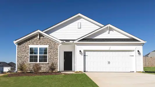 New construction Single-Family house 61 Hawley Glen Dr, Lillington, NC 27546 plan Cali - image