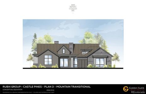 New construction Single-Family house 6186 Oxford Peak Ln, Castle Rock, CO 80108 - image