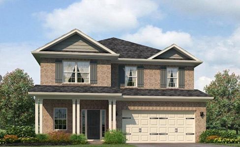 New construction Single-Family house 5005 Fairview Cir, Villa Rica, GA 30180 plan 3030 - image