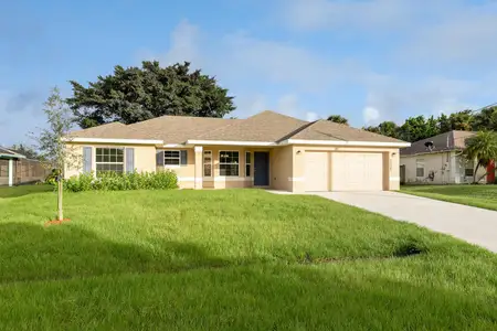 New construction Single-Family house 4232 Sw Port St. Lucie Blvd, Port St. Lucie, FL 34953 plan 1540 - image