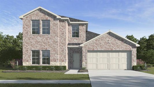 New construction Single-Family house 199 Cavalry Ln, Waxahachie, TX 75165 plan Midland - image