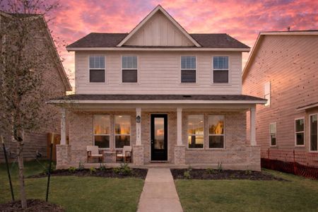 New construction Single-Family house 124 Barret Dr, Liberty Hill, TX 78642 plan Robin - image