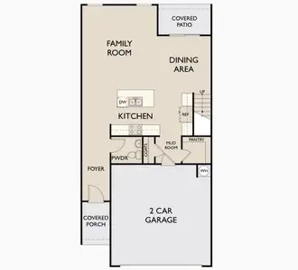 New construction Townhouse house 1437 Lake Alpine Trl, Anna, TX 75409 plan Orbit - image