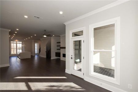 New construction Townhouse house 280 Briscoe Way, Unit 38, Alpharetta, GA 30009 The Childress- photo 28 28