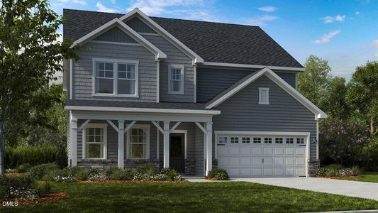 New construction Single-Family house 2032 Mayglass Dr, Knightdale, NC 27545 plan Ashford - image