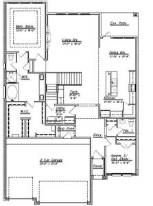 New construction Single-Family house Magnolia, TX 77484 plan Floor Plan 3184 - image