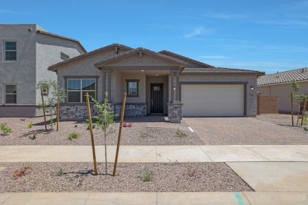 New construction Single-Family house 23136 E Happy Rd, Queen Creek, AZ 85142 Dove- photo 0