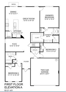 New construction Single-Family house 2283 Landing Dr, Titusville, FL 32796 plan Baymont - image