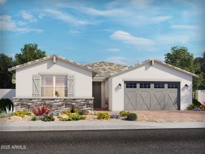 New construction Single-Family house 17691 W Southgate Ave, Goodyear, AZ 85338 Kellen- photo 0