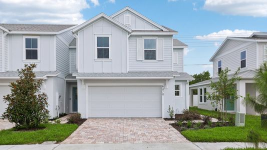 New construction Townhouse house 6693 Horseshoe Ln Wy, St. Cloud, FL 34773 plan Coronado - End - image 2
