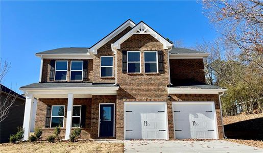 New construction Single-Family house 411 Barley Court, Covington, GA 30014 Sinclair- photo 0