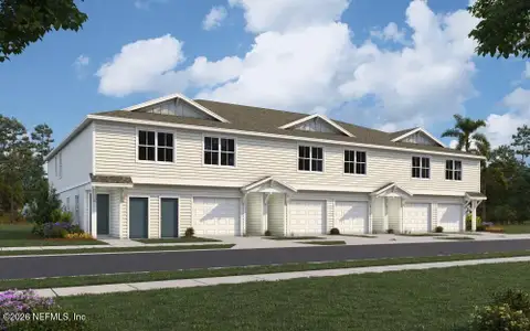 New construction Townhouse house 9154 Tender Ln, Jacksonville, FL 32219 - image