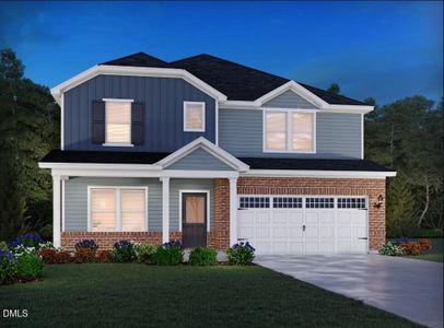 New construction Single-Family house 300 Karlov Rd, Garner, NC 27529 plan Sherwood - image