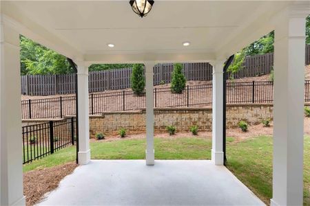 New construction Townhouse house 1453 Casteel Lake Ln, Buford, GA 30518 The Brittany- photo 36 36