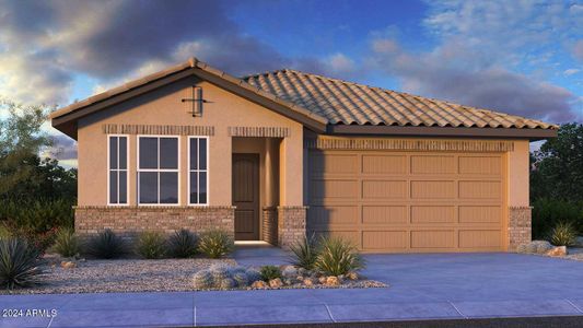 New construction Single-Family house 18096 W Hiddenview Drive, Goodyear, AZ 85338 Zafiro- photo 0