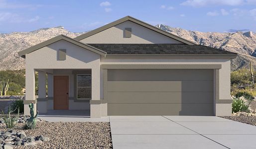 New construction Single-Family house 6192 E Campolina Tr, Tucson, AZ 85756 plan Amber - image