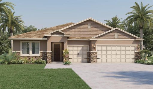 New construction Single-Family house 1676 Three Bars Rd, Kissimmee, FL 34744 Camden- photo 0