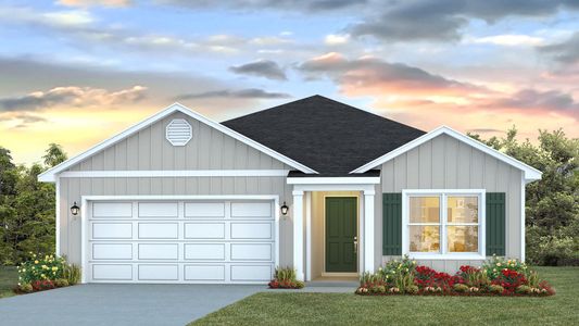 New construction Single-Family house 183 Dockside Rd, Freeport, FL 32439 plan Aria - image