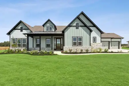 New construction Single-Family house 123 Rees Landing Rd, Spicewood, TX 78669 plan The Aldenridge - image