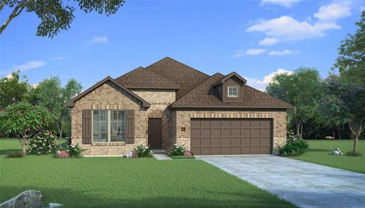 New construction Single-Family house 416 Daybreak Drive, Waxahachie, TX 75167 Olive III- photo 0