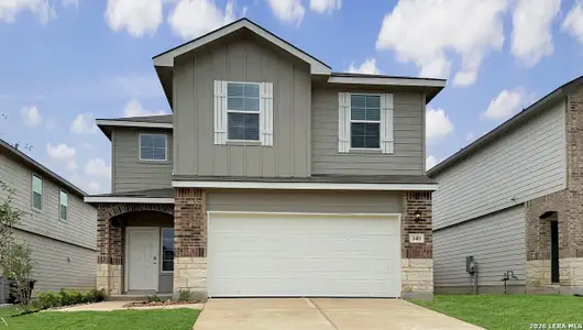 New construction Single-Family house 140 Western Gull Dr, San Antonio, TX 78253 plan The Kate - image