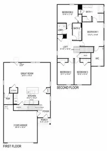 New construction Single-Family house 53 Rolling Meadow Trce, Jasper, GA 30143 plan Elston - image
