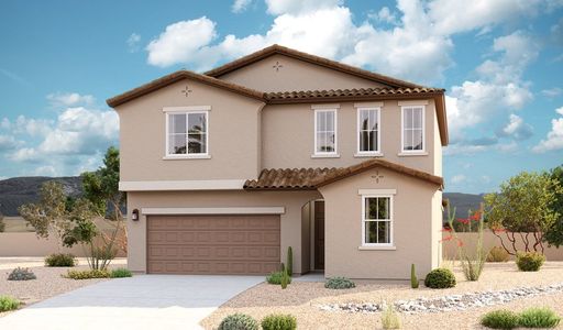 New construction Single-Family house 790 W Calle Las Varitas, Sahuarita, AZ 85629 plan Moonstone - image