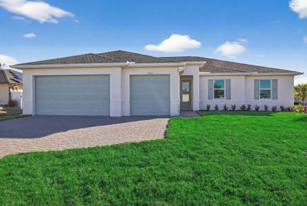 New construction Single-Family house 1135 Nw 13Th St, Cape Coral, FL 33993 plan The Paradise Cove III - image