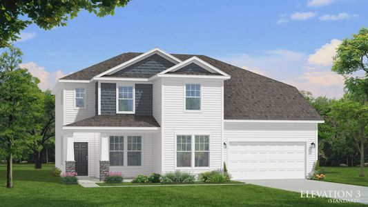 New construction Single-Family house 1102 Owen Park Dr, Gibsonville, NC 27249 plan Lanier - image