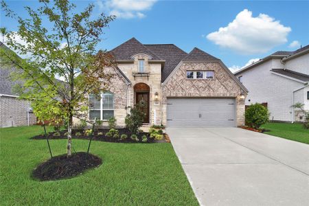 New construction Single-Family house 15991 Mahogany Mist Dr, Conroe, TX 77302 plan 2504W - image