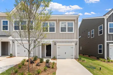 New construction Townhouse house 124 Central Townes Wy, Unit 291, Raleigh, NC 27603 Foxglove- photo 0