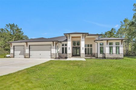 New construction Single-Family house 27900 E Stallion Ln, Waller, TX 77484 - image