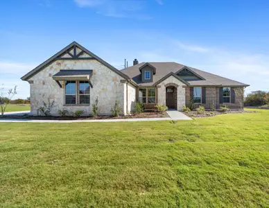 New construction Single-Family house 30 Roosevelt Ln, Valley View, TX 76272 plan Salado - image